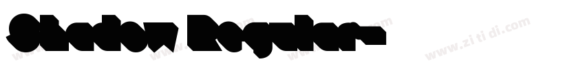 Shadow Regular字体转换 Shadow Regular字体转换